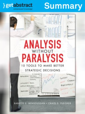 cover image of Analysis Without Paralysis (Summary)